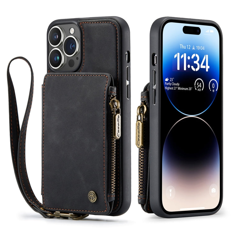 For iPhone 14 Pro Max CaseMe C20 Multifunctional Leather Phone Case
