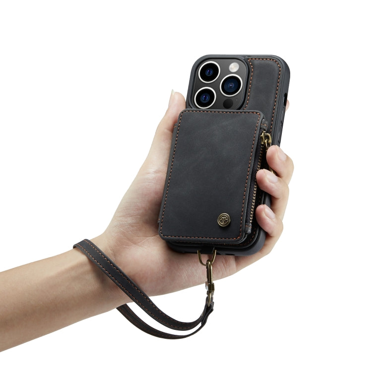 For iPhone 14 Pro Max CaseMe C20 Multifunctional Leather Phone Case