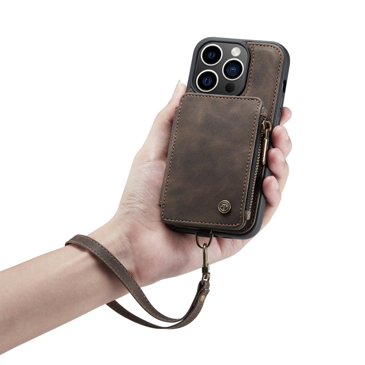 For iPhone 14 Pro Max CaseMe C20 Multifunctional Leather Phone Case