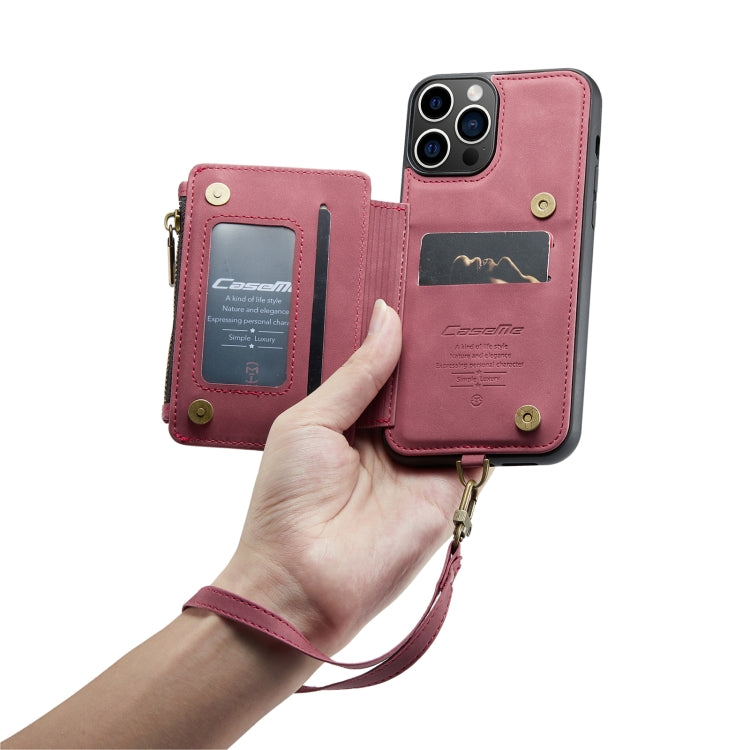 For iPhone 14 Pro Max CaseMe C20 Multifunctional Leather Phone Case