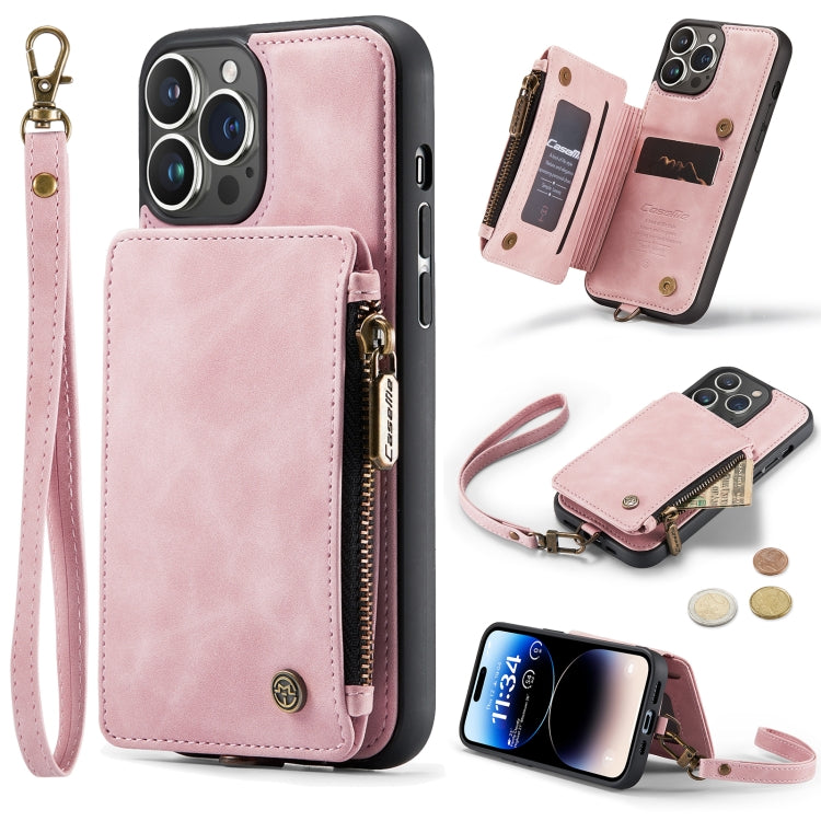 For iPhone 14 Pro Max CaseMe C20 Multifunctional Leather Phone Case