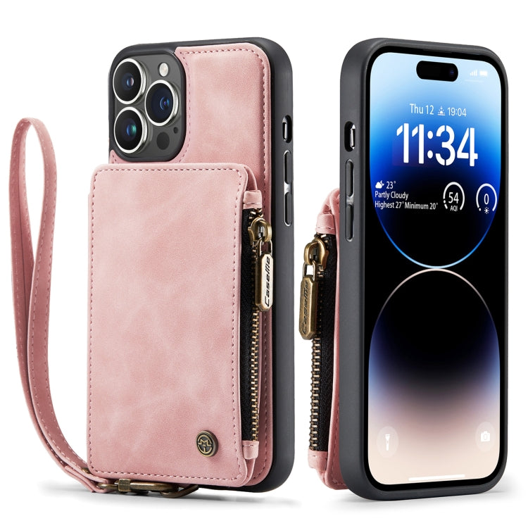 For iPhone 14 Pro Max CaseMe C20 Multifunctional Leather Phone Case