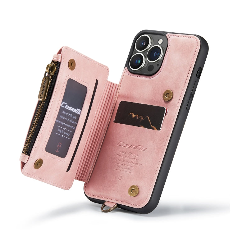 For iPhone 14 Pro Max CaseMe C20 Multifunctional Leather Phone Case