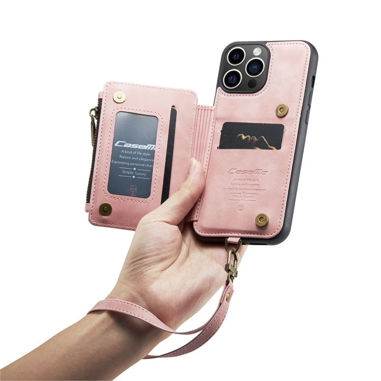 For iPhone 14 Pro Max CaseMe C20 Multifunctional Leather Phone Case