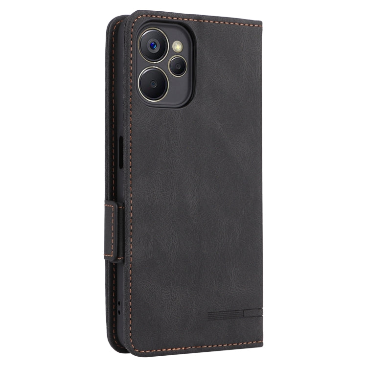 For Realme 9i 5G Magnetic Clasp Flip Leather Phone Case