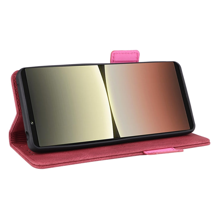 For Sony Xperia 5 IV Magnetic Clasp Flip Leather Phone Case