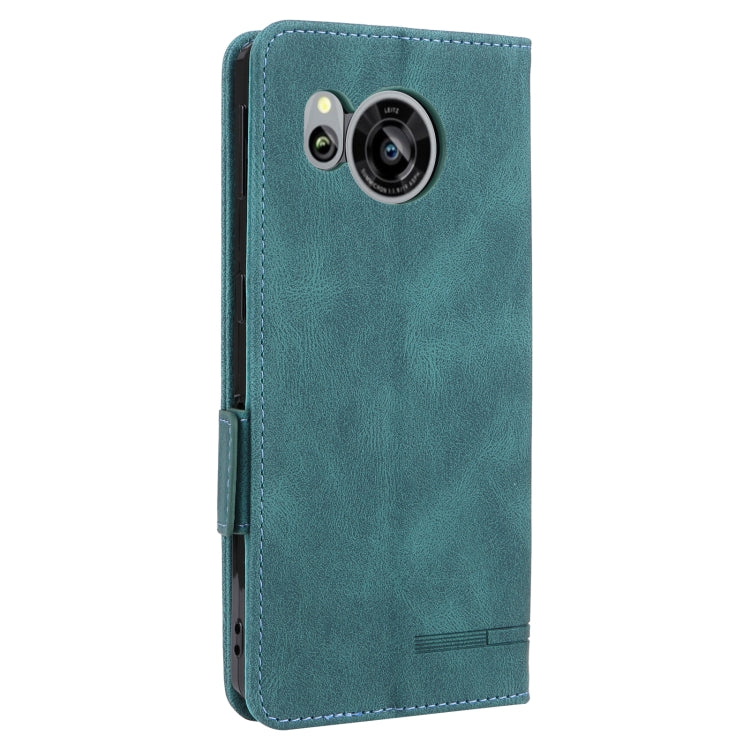 For Sharp Aquos Sense7 Plus Magnetic Clasp Flip Leather Phone Case