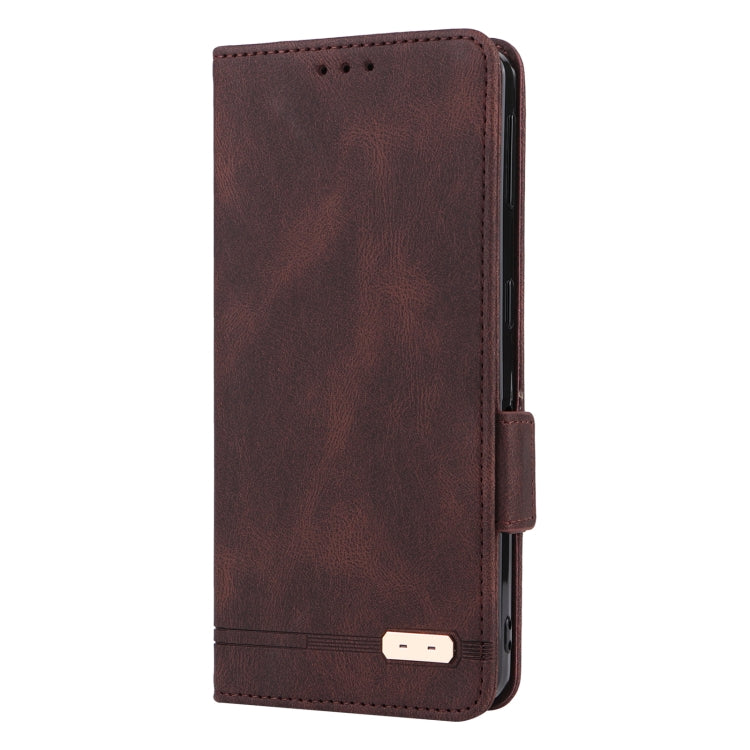 For Sharp Aquos Sense7 Plus Magnetic Clasp Flip Leather Phone Case