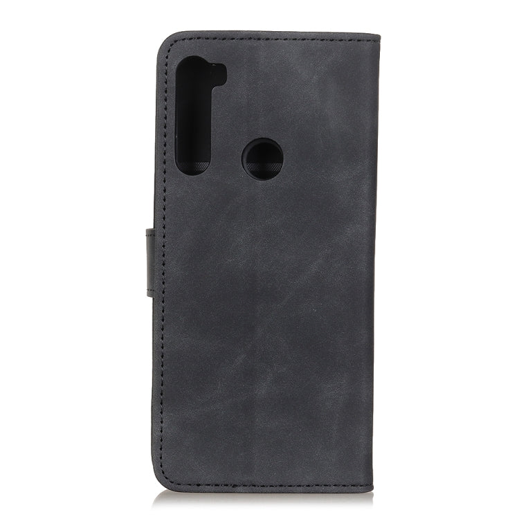 For Motorola Moto G8 Retro Texture PU + TPU Horizontal Flip Leather Case with Holder & Card Slots & Wallet