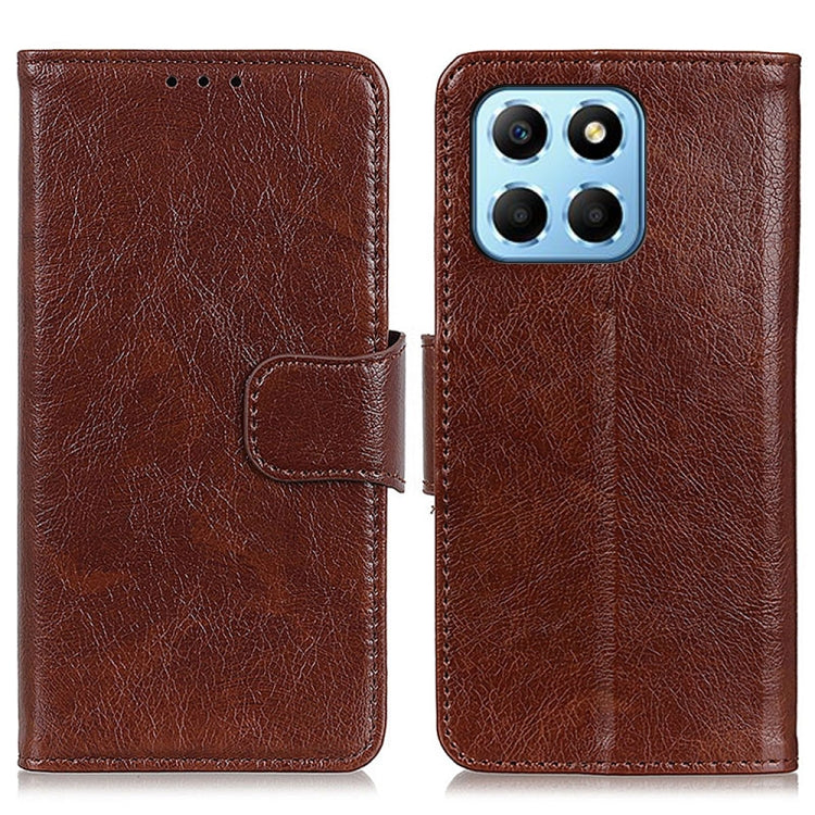 For Honor X8 5G Nappa Texture Horizontal Flip Leather Phone Case
