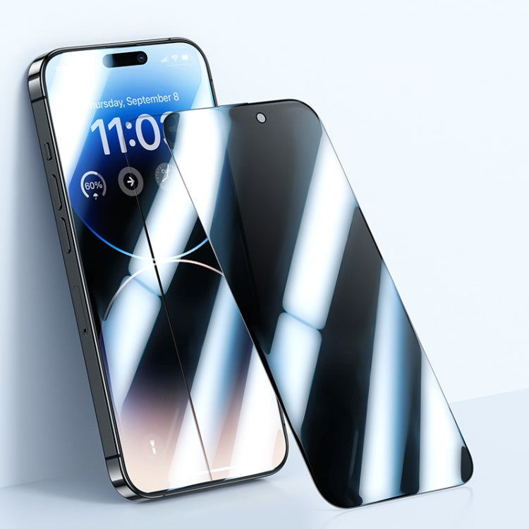 For iPhone 14 Pro Max Benks King Kong Corning HD Peep-proof Tempered Glass Film