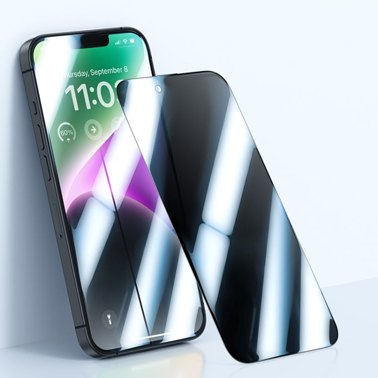 For iPhone 14 Plus/13 Pro Max Benks King Kong Corning HD Peep-proof Tempered Glass Film