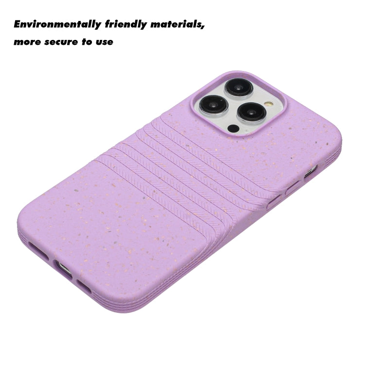 For iPhone 14 Pro Wheat Straw Material Degradable TPU Phone Case