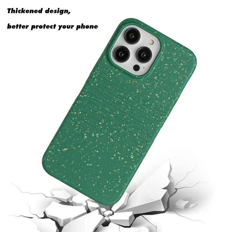 For iPhone 14 Pro Wheat Straw Material Degradable TPU Phone Case