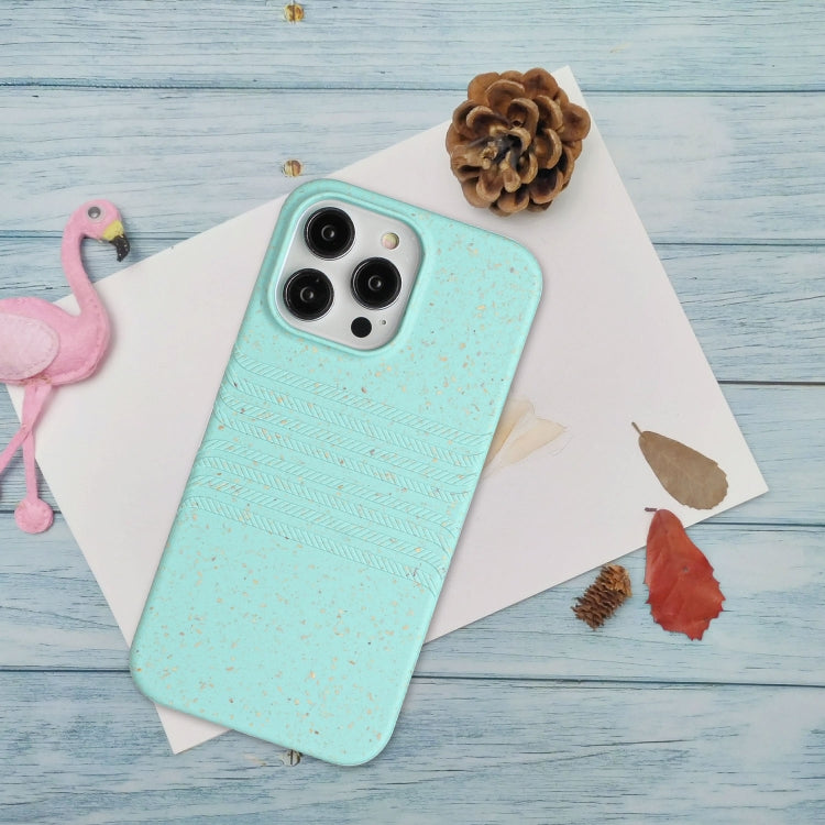 For iPhone 14 Pro Wheat Straw Material Degradable TPU Phone Case