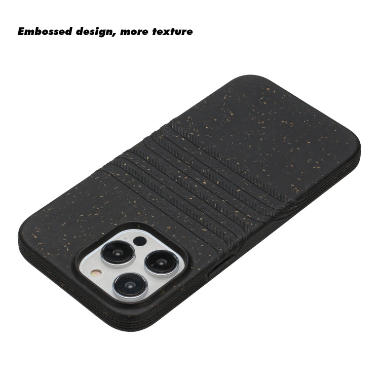 For iPhone 14 Pro Max Wheat Straw Material Degradable TPU Phone Case