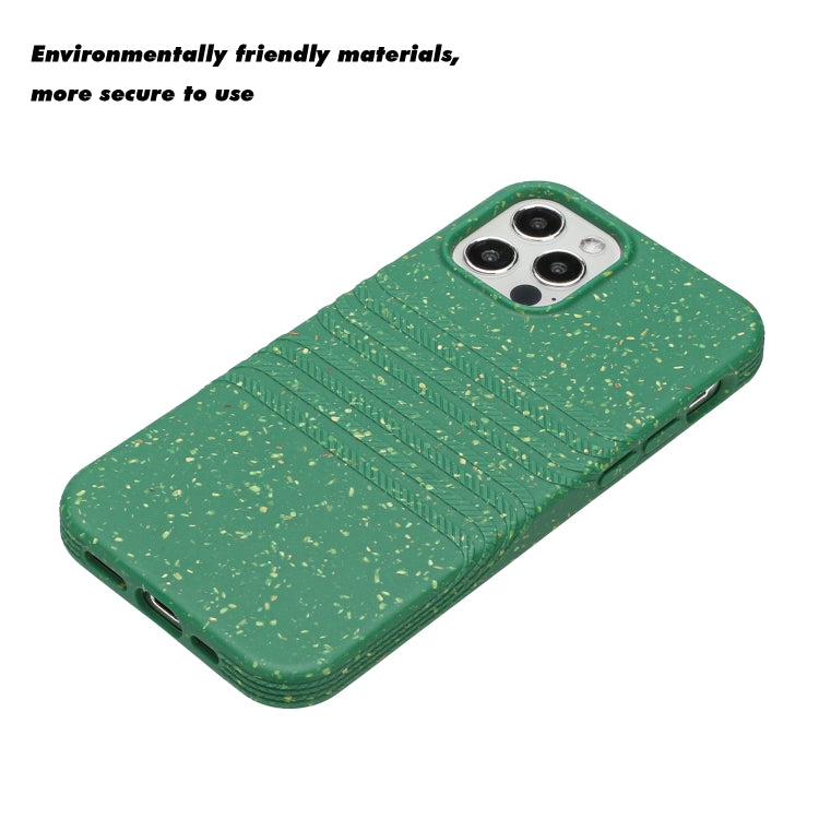 For iPhone 13 Pro Max Wheat Straw Material Degradable TPU Phone Case