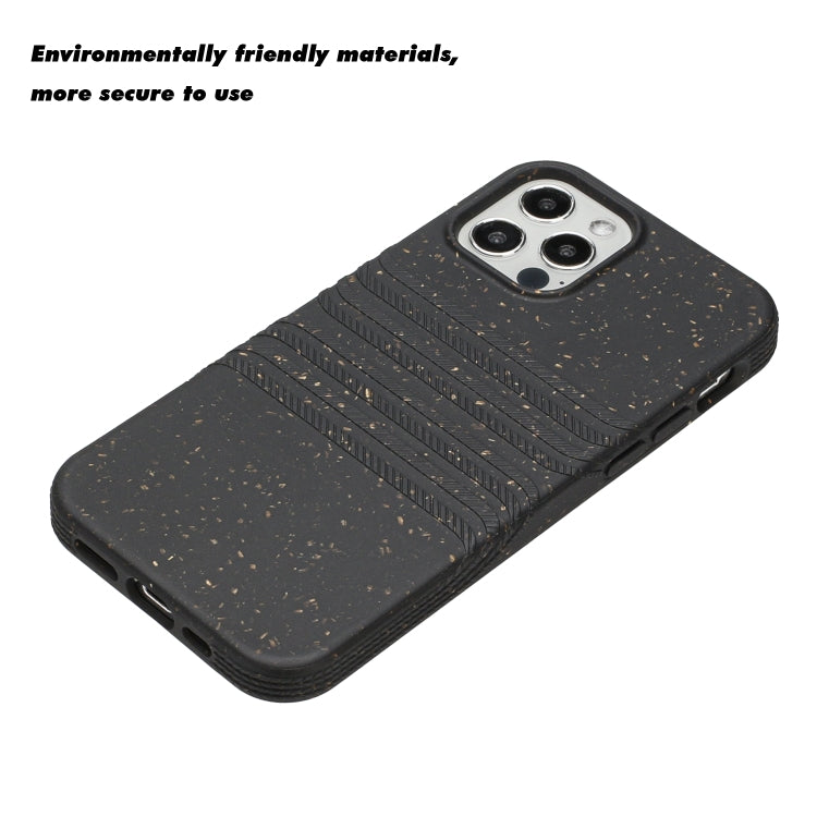 For iPhone 13 Pro Max Wheat Straw Material Degradable TPU Phone Case