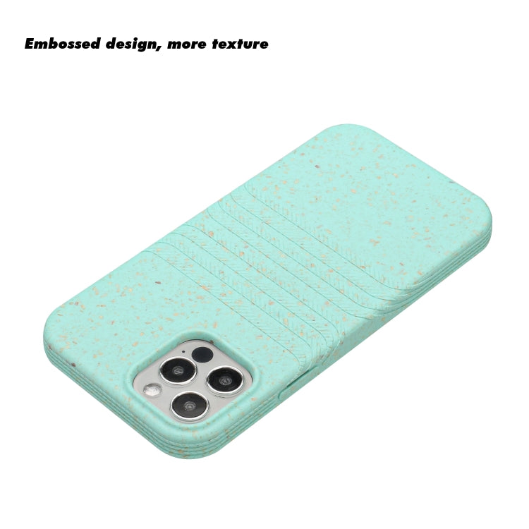 For iPhone 13 Pro Max Wheat Straw Material Degradable TPU Phone Case