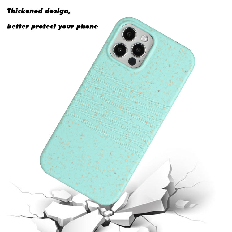 For iPhone 13 Pro Max Wheat Straw Material Degradable TPU Phone Case