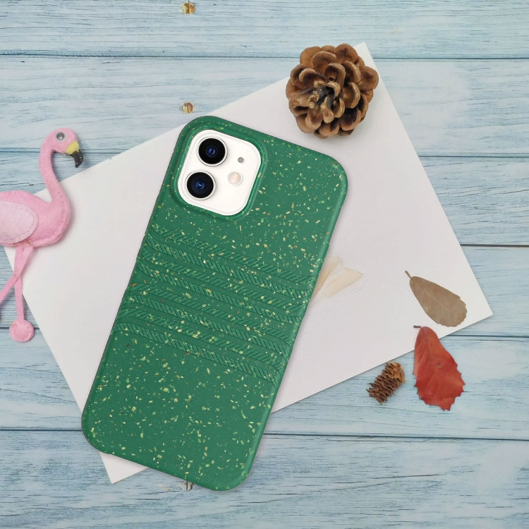 For iPhone 12 Wheat Straw Material Degradable TPU Phone Case