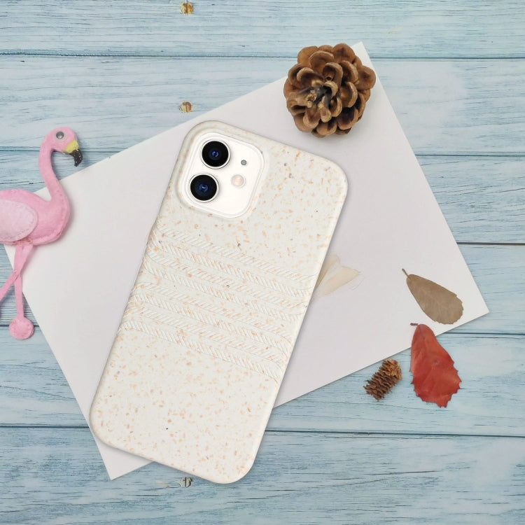 For iPhone 12 Wheat Straw Material Degradable TPU Phone Case