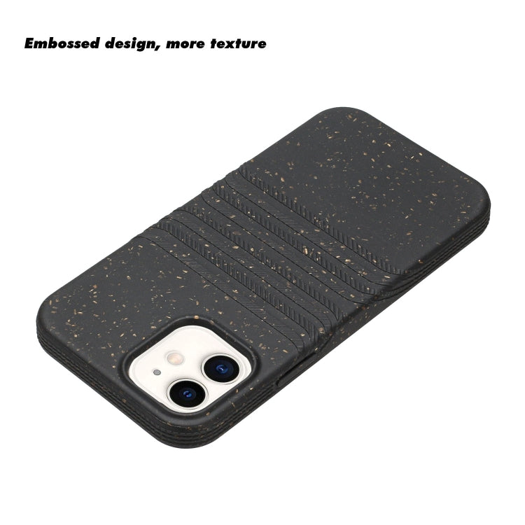 For iPhone 12 Wheat Straw Material Degradable TPU Phone Case