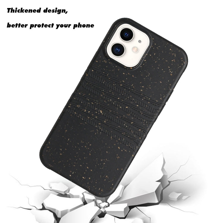 For iPhone 12 Wheat Straw Material Degradable TPU Phone Case
