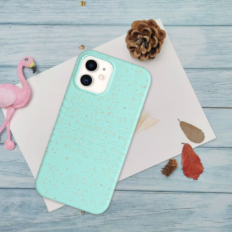 For iPhone 12 Wheat Straw Material Degradable TPU Phone Case