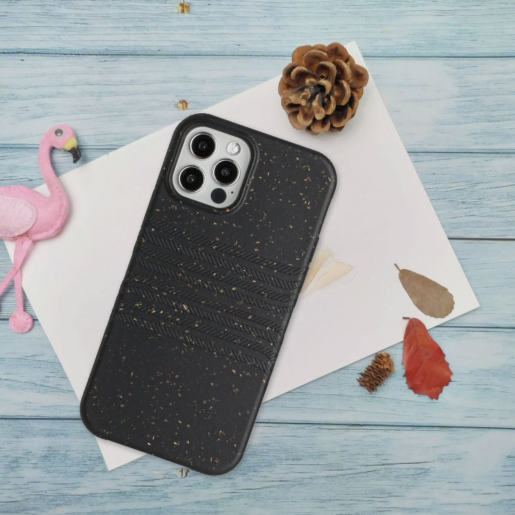 For iPhone 12 Pro Max Wheat Straw Material Degradable TPU Phone Case