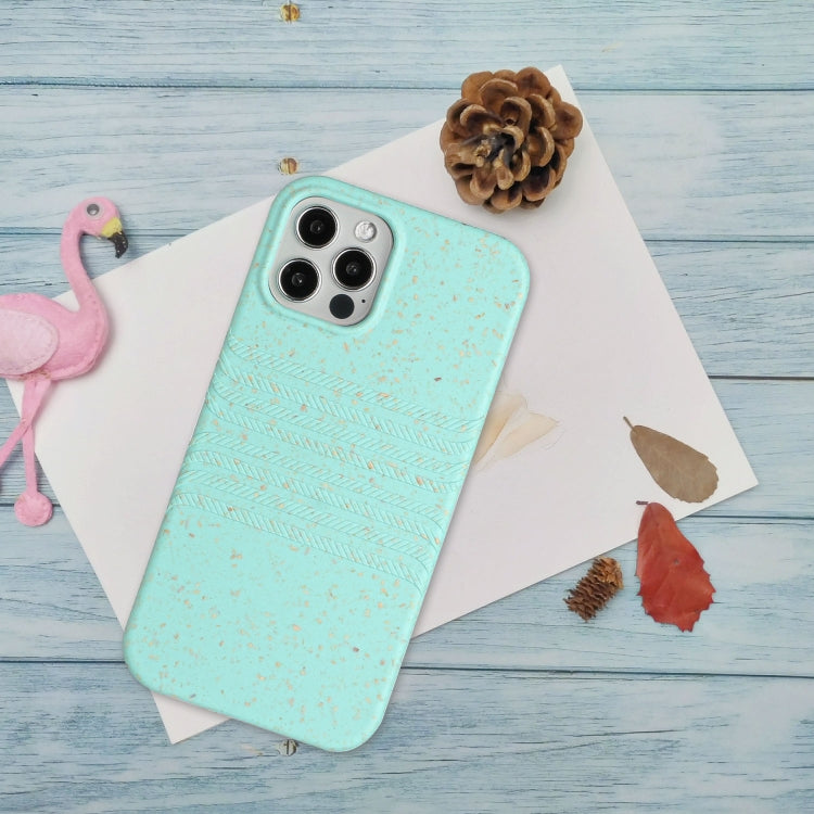 For iPhone 12 Pro Max Wheat Straw Material Degradable TPU Phone Case