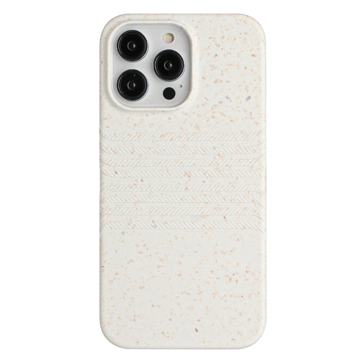 For iPhone 15 Pro Wheat Straw Material Degradable TPU Phone Case
