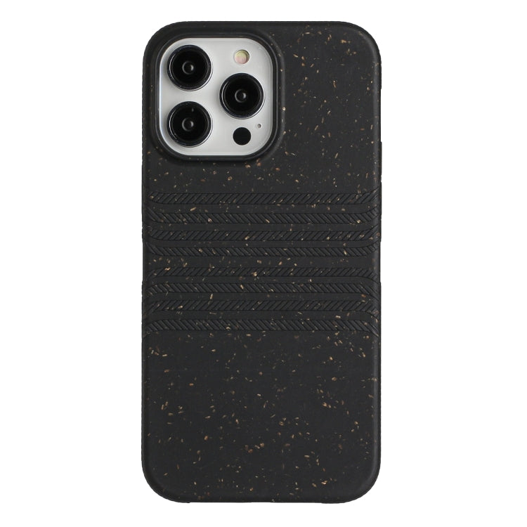 For iPhone 15 Pro Wheat Straw Material Degradable TPU Phone Case