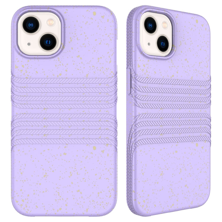For iPhone 15 Plus Wheat Straw Material Degradable TPU Phone Case