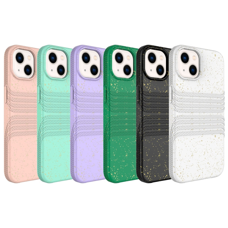 For iPhone 15 Plus Wheat Straw Material Degradable TPU Phone Case