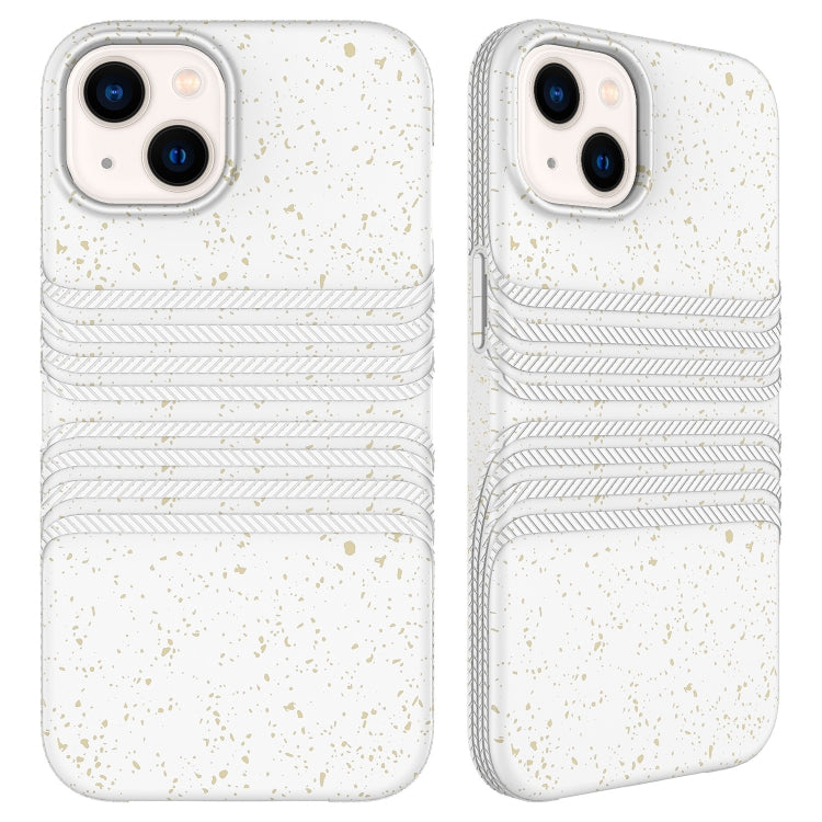 For iPhone 15 Plus Wheat Straw Material Degradable TPU Phone Case
