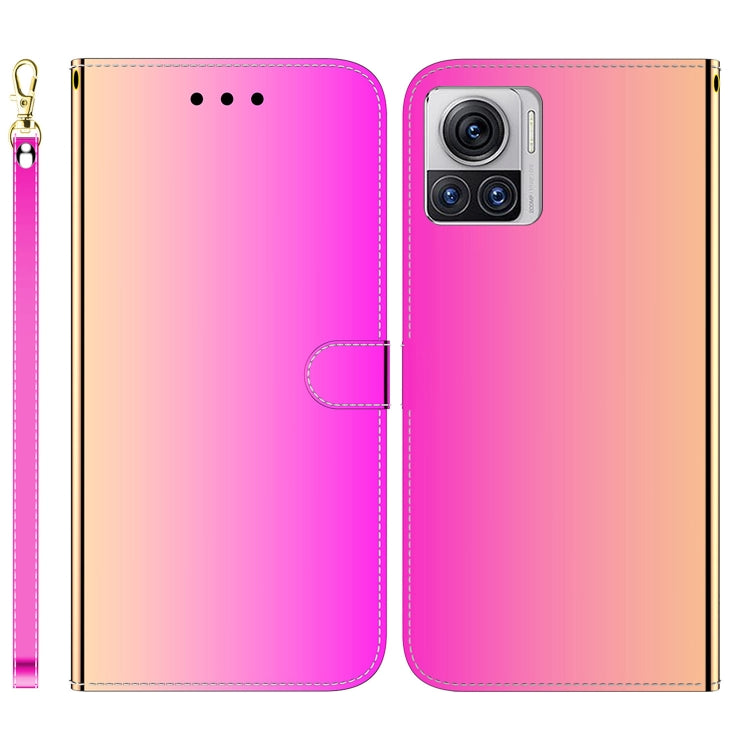 For Motorola Moto X30 Pro 5G / Edge 30 Ultra Imitated Mirror Surface Flip Leather Phone Case