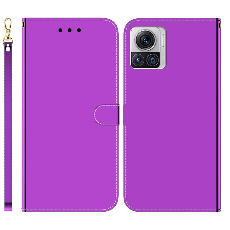For Motorola Moto X30 Pro 5G / Edge 30 Ultra Imitated Mirror Surface Flip Leather Phone Case