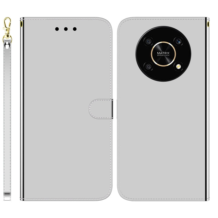 For Honor X9 / X9 5G Imitated Mirror Surface Flip Leather Phone Case