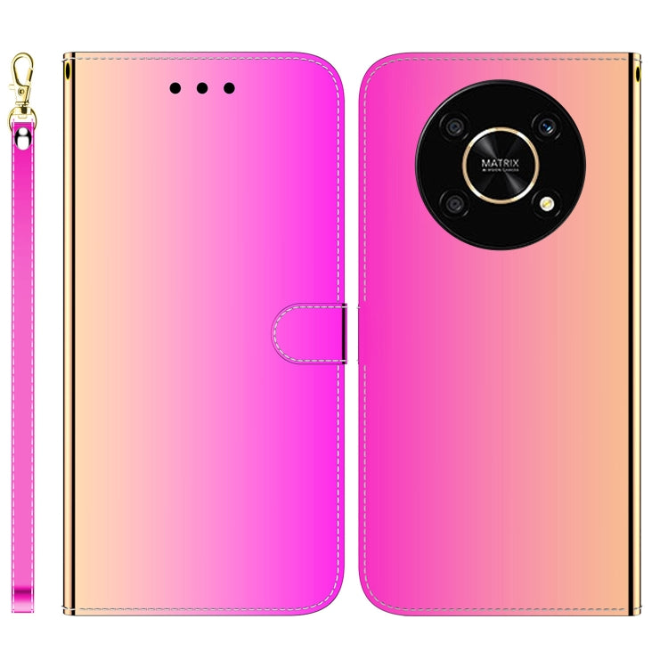 For Honor X9 / X9 5G Imitated Mirror Surface Flip Leather Phone Case