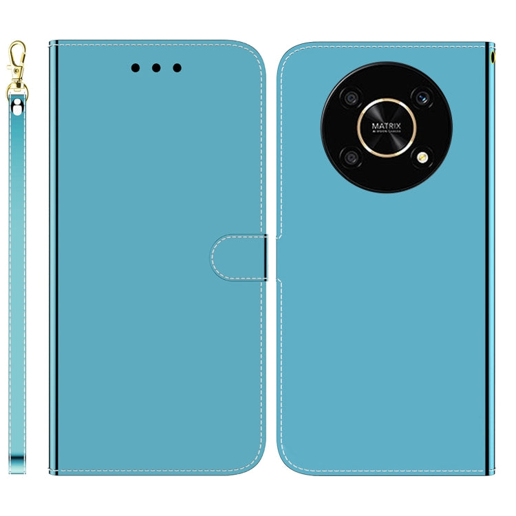 For Honor X9 / X9 5G Imitated Mirror Surface Flip Leather Phone Case