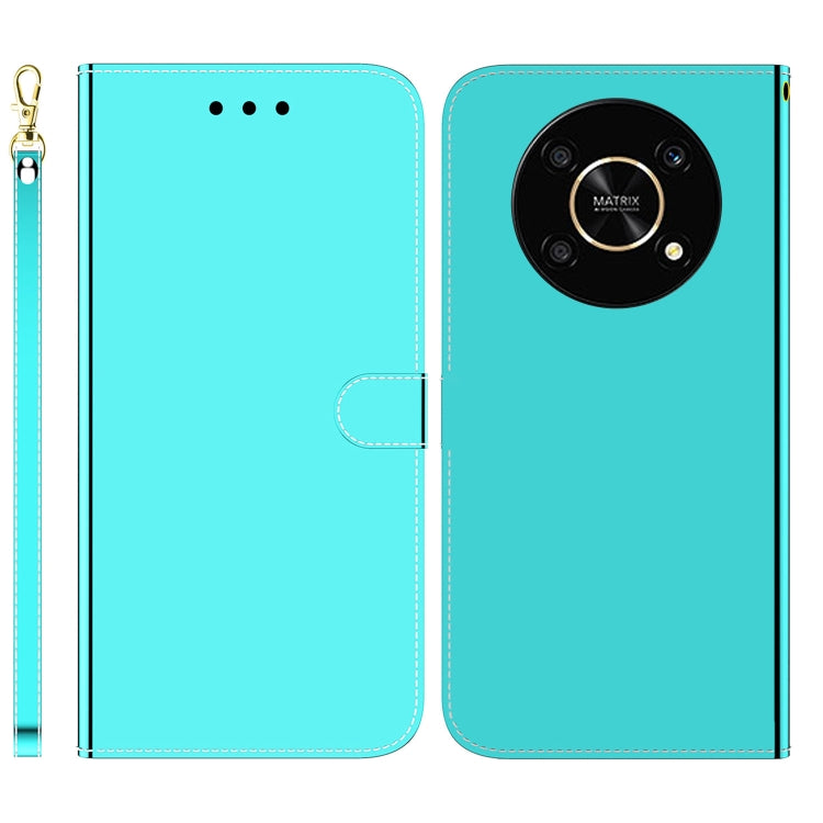 For Honor X9 / X9 5G Imitated Mirror Surface Flip Leather Phone Case