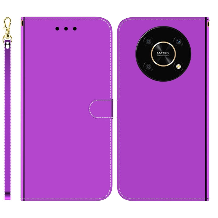 For Honor X9 / X9 5G Imitated Mirror Surface Flip Leather Phone Case