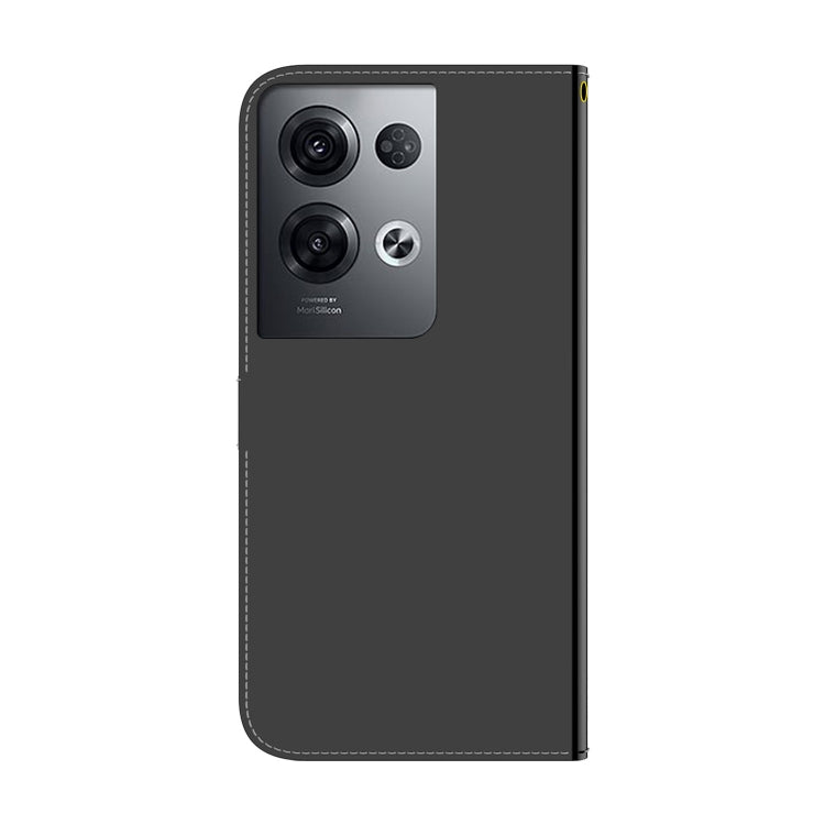 For OPPO Reno8 Pro Imitated Mirror Surface Flip Leather Phone Case