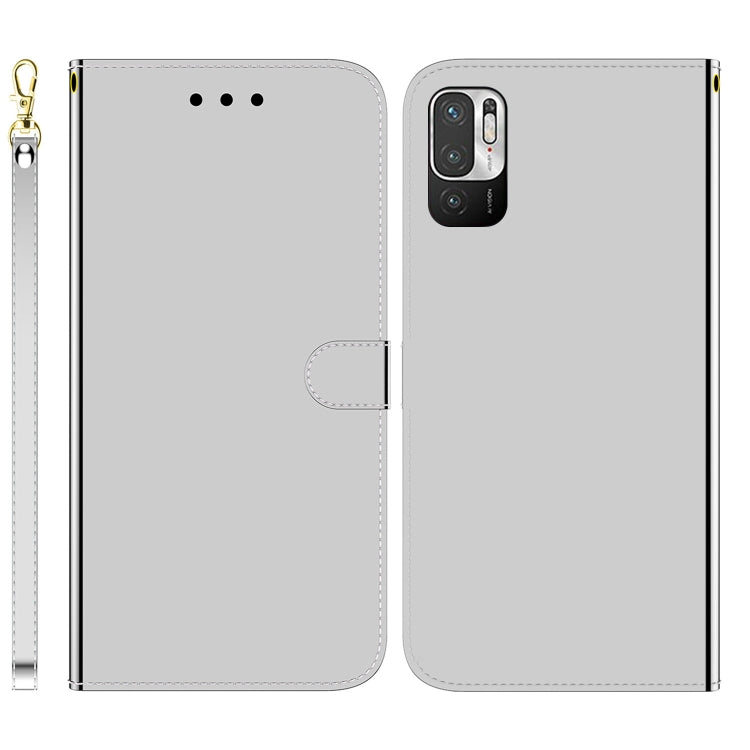 For Xiaomi Redmi Note 11T Pro / 11T Pro+ 5G Imitated Mirror Surface Flip Leather Phone Case