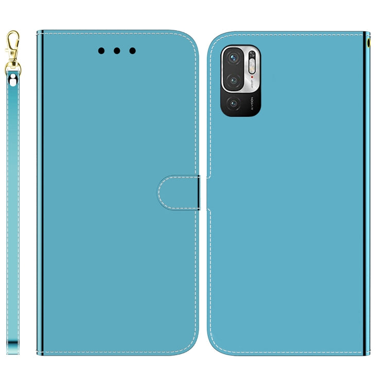 For Xiaomi Redmi Note 11T Pro / 11T Pro+ 5G Imitated Mirror Surface Flip Leather Phone Case