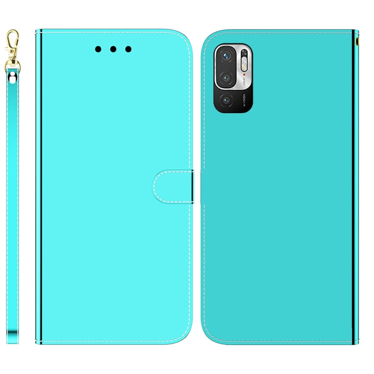 For Xiaomi Redmi Note 11T Pro / 11T Pro+ 5G Imitated Mirror Surface Flip Leather Phone Case