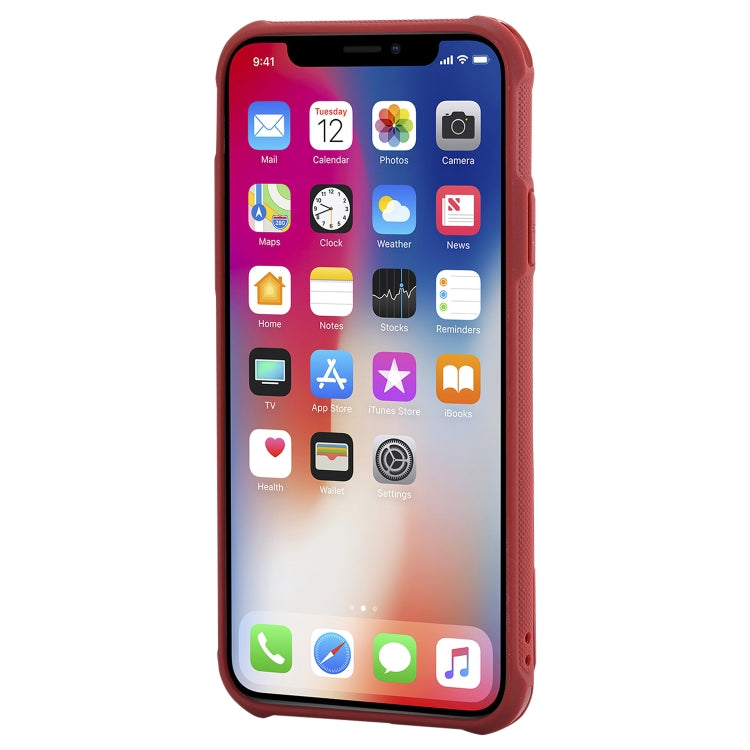 For iPhone X / XS Vertical Flip Shockproof Leather Protective Case with Long Rope, Support Card Slots & Bracket & Photo Holder & Wallet Function