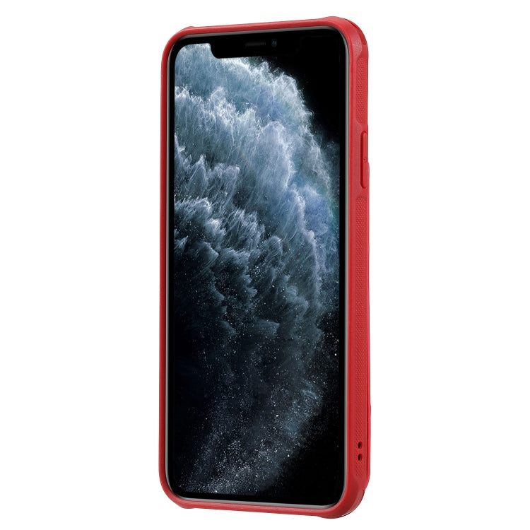 For iPhone 11 Pro Max Vertical Flip Shockproof Leather Protective Case with Long Rope, Support Card Slots & Bracket & Photo Holder & Wallet Function