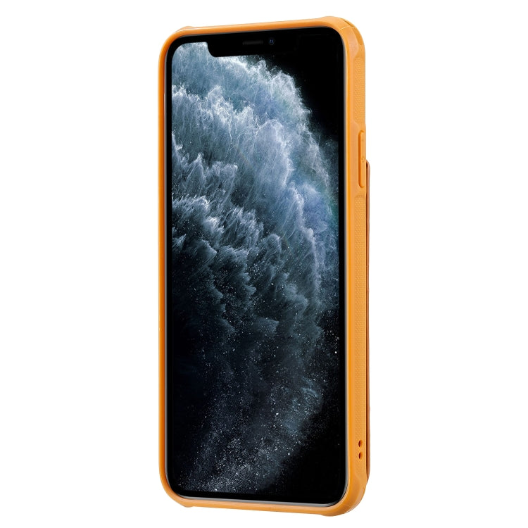 For iPhone 11 Pro Max Vertical Flip Shockproof Leather Protective Case with Long Rope, Support Card Slots & Bracket & Photo Holder & Wallet Function